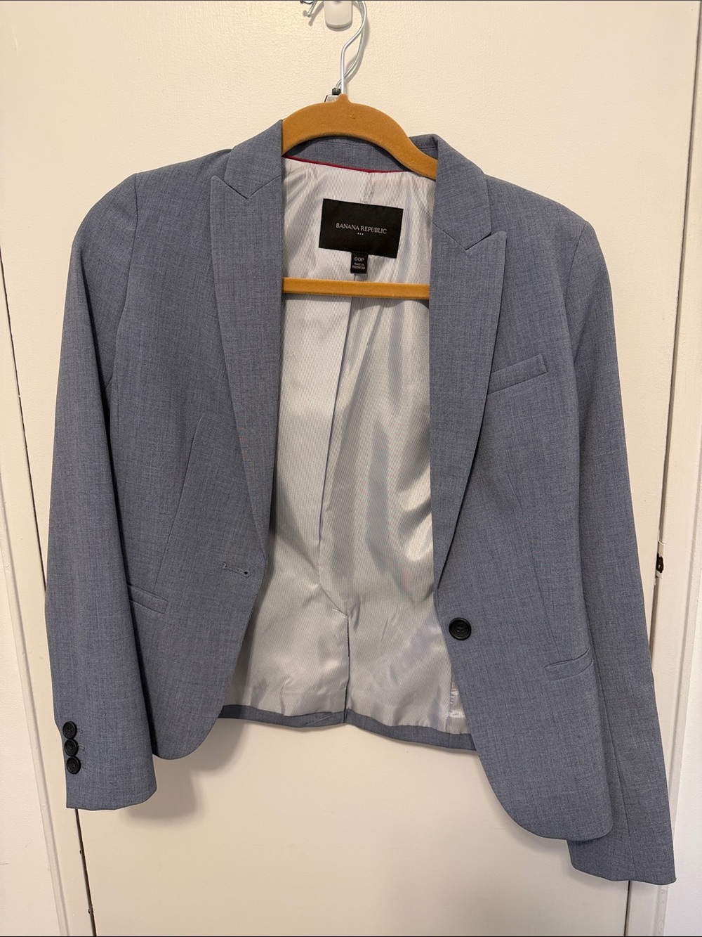 Banana Republic Light Blue Women's Tailored Blazer